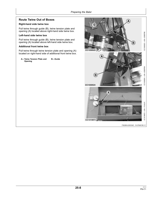 John Deere 842, 852, 854, 862 & 864 Round Balers North America Operator's Manual (OMCC59773) - Image 4