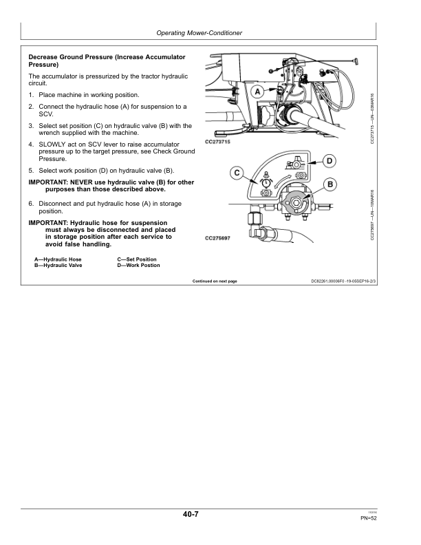 John Deere 324A, 328A & 331 Mower-Conditioners (Worldwide Edition) Operator's Manual (OMCC59974) - Image 3