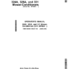 John Deere 324A, 328A & 331 Mower-Conditioners (291020-) Operator's Manual (OMCC60030)
