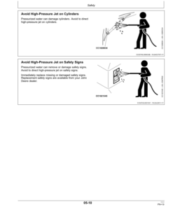 Alternative view of John Deere 324A, 328A & 331 Mower-Conditioners (291020-) Operator's Manual (OMCC60030)