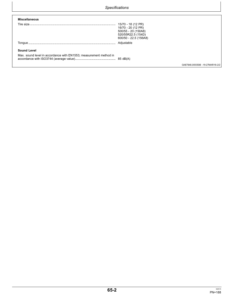 Alternative view of John Deere 9YG-1.25 ISOBUS Round Baler (F441R) Operator's Manual (OMCC60338)