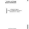 John Deere F310R, F350R Mower-Conditioners Operator's Manual (OMCC60580)