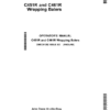 John Deere C451R, C461R Wrapping Balers (European Edition) Operator's Manual (OMCC61252)