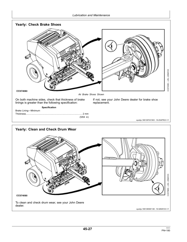 John Deere F441R ISOBUS Round Baler (European Edition) Operator's Manual (OMCC61376) - Image 2