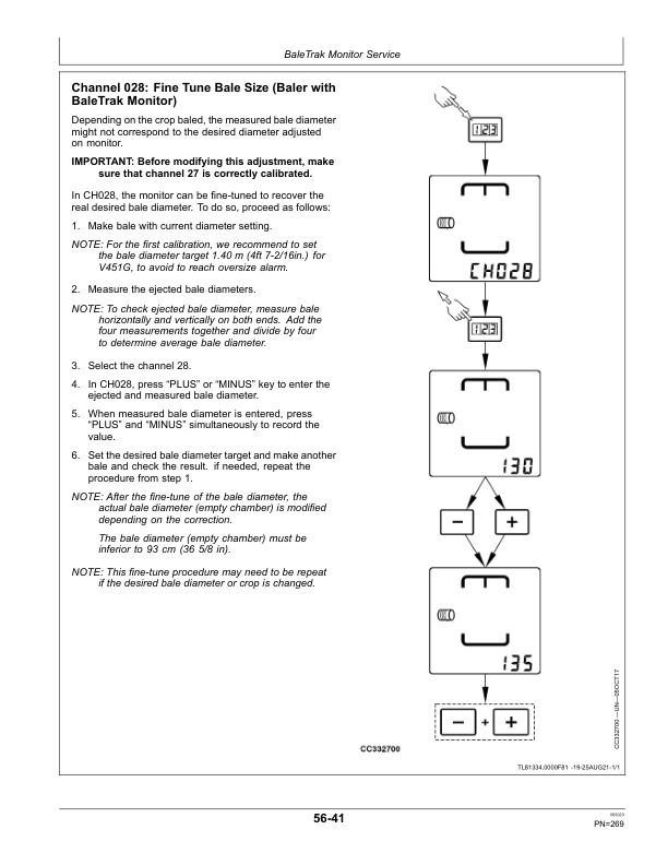 John Deere V451G Round Baler (European Edition) Operator's Manual (OMCC61457) - Image 3