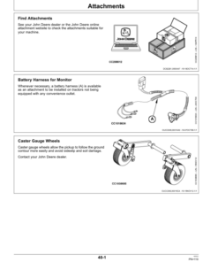 Alternative view of John Deere V451M, V461M Round Balers (European Edition) Operator's Manual (OMCC61486)