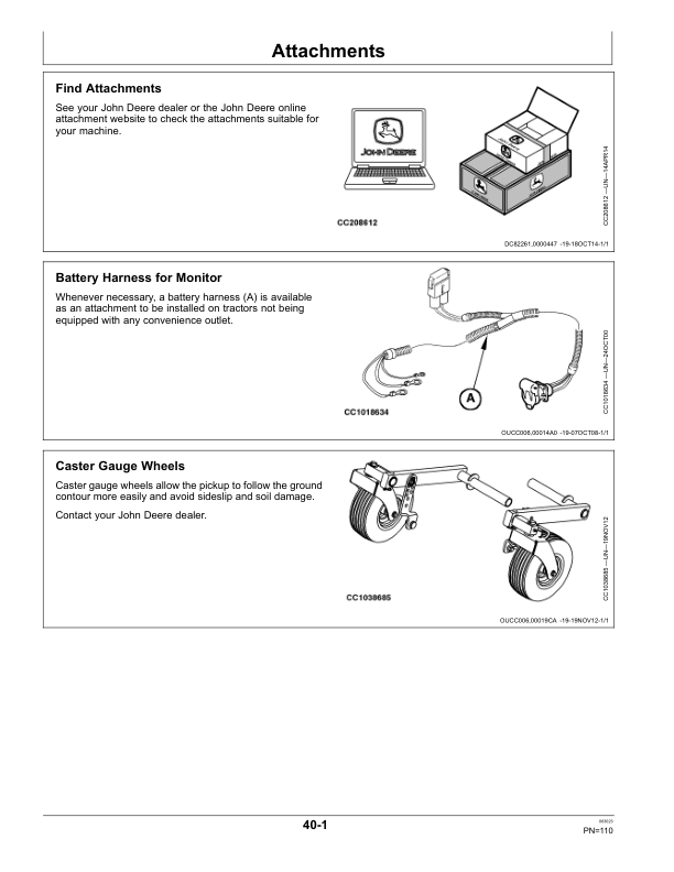 John Deere V451M, V461M Round Balers (European Edition) Operator's Manual (OMCC61486) - Image 2