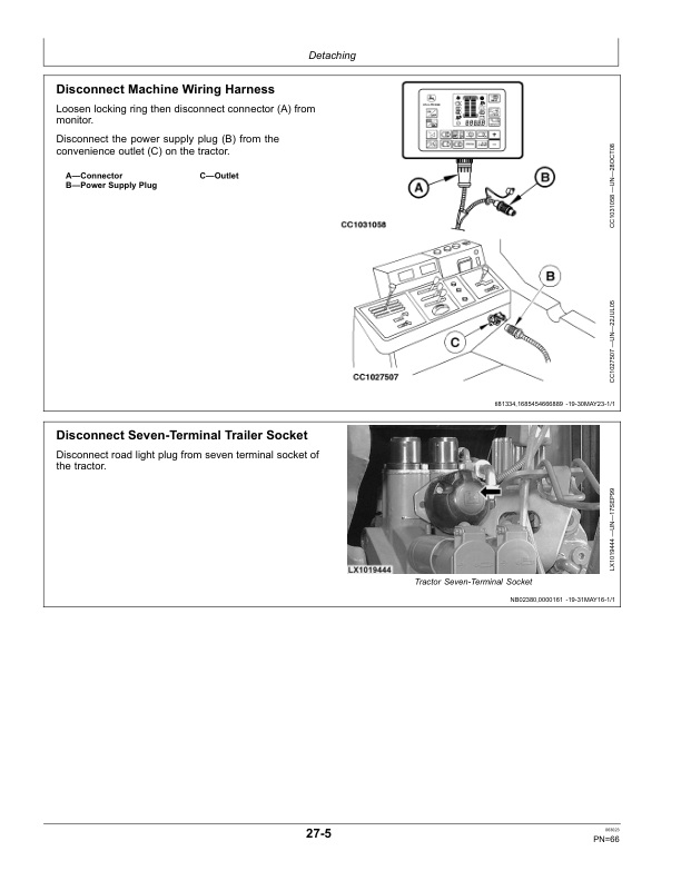 John Deere V451M, V461M Round Balers (European Edition) Operator's Manual (OMCC61486) - Image 3