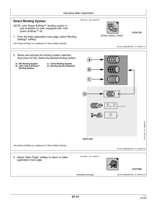 John Deere V451M, V461M ISOBUS Round Balers (European Edition) Operator's Manual (OMCC61515) - Image 4