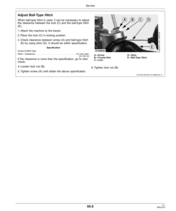 Alternative view of John Deere C451R, C461R Wrapping Balers (239900-) Operator's Manual (OMCC61572)