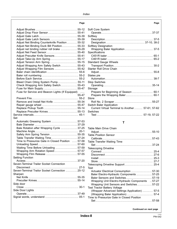 John Deere C451R, C461R Wrapping Balers (239900-) Operator's Manual (OMCC61572) - Image 4