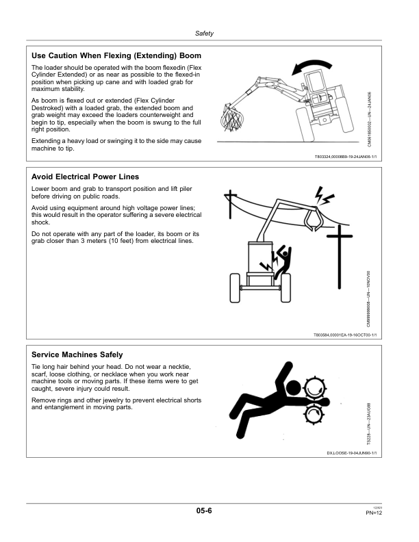John Deere 1850 High Reach Loader (060236-) Operator's Manual (OMCM1850001) - Image 2