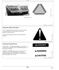 Alternative view of John Deere 1412E, 1810E, 1814E Scrapers Operator's Manuals (OMCM2010)