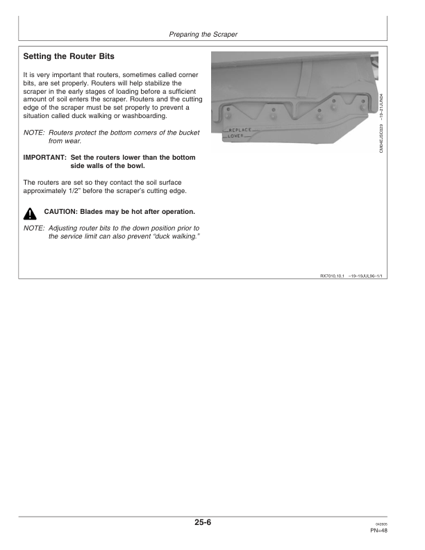 John Deere 1512E, 1810E, 1814E & 2112E Ejector Scrapers North America (000000-060200) Operator's Manual (OMCM2030) - Image 2