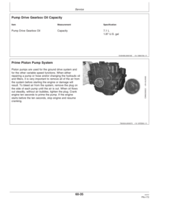 Alternative view of John Deere 3510 Sugar Cane Harvester (070301-) Operator's Manual (OMCM351022)