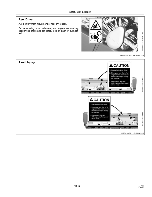 John Deere 600FD Series Flexible Draper Platforms South American Edtion Manufactured in Argentina Operator's Manual (OMCQ100204) - Image 2