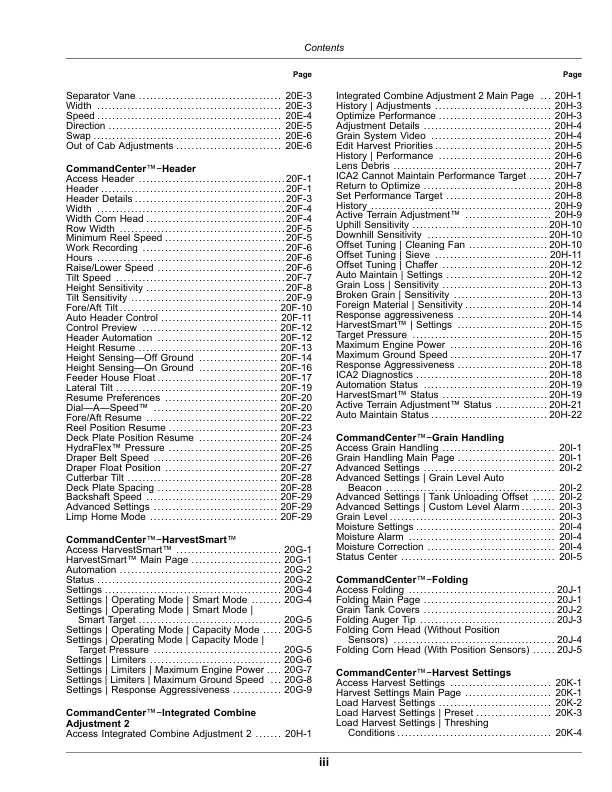 John Deere S760, S770, S780, S790 Combines (000001-140099) (South America) Operator's Manual (OMCQ100258) - Image 4
