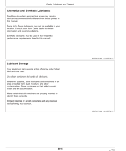 Alternative view of John Deere Tractors 5600, 5700 Operator's Manual (OMCQ33118)