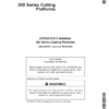 John Deere 312, 314, 316, 319, 323 Cutting Platforms Operator's Manual (OMCQ39851)
