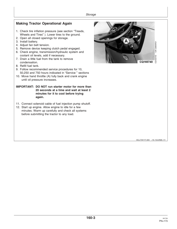 John Deere 5403 Tractor Operator's Manual (OMCQ51615) - Image 2