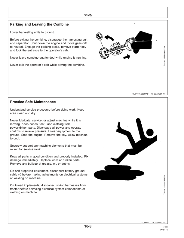 John Deere Plataformas de corte series 600 F y 600 R Operator's Manual (OMCQ56144) - Image 2