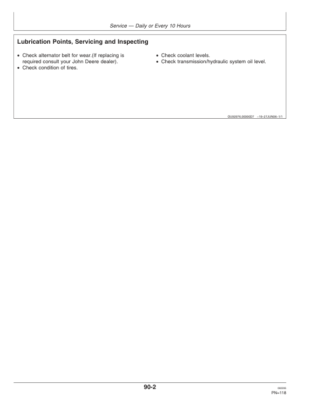 John Deere 7515 Tractor Operator's Manual (OMCQ57078) - Image 2