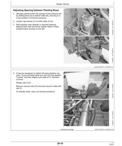Alternative view of John Deere 2109, 2111, 2113, 2115, 2117, 2122, 2126, 2130, 2134 VACUMETER, Radial Seed Meter, Radial Bean Meter Planters (000001-099999) Operator's Manual (OMCQ61756)