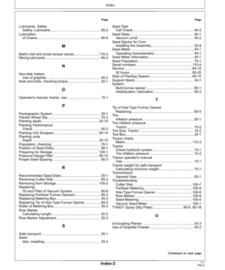 Alternative view of John Deere 1107 (000001-090086), 1109 (000001-090454), 1111 (000001-090604), 1113 (000001-090086) Planters Operator's Manual (OMCQ63041)