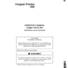 John Deere 805 Integral Planter Operator's Manual (OMCQ65338)