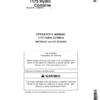 John Deere 1175 Hydro Combine (054574 - 091543) Operator's Manual (OMCQ66653)