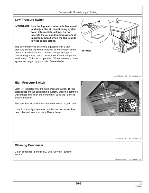 John Deere 1650 CTS Combine Operator's Manual (OMCQ66691) - Image 2