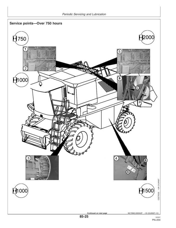 John Deere 1450CWS CIS, 1550CWS CIS Combine Operator's Manual (OMCQ70816) - Image 3
