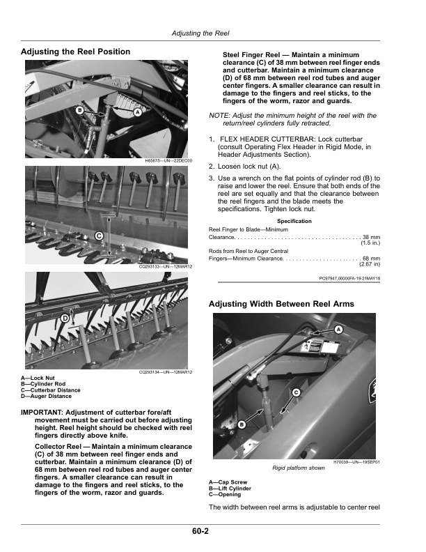 John Deere 600 Series Flexible, Rigid Headers (-140099) Operator's Manual (OMCQ71580) - Image 2