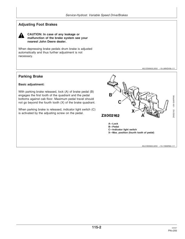 John Deere 1450CWS Combine Operator's Manual (OMCQ72746) - Image 3