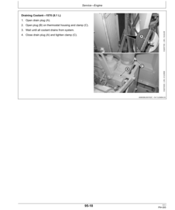 Alternative view of John Deere 1470, 1570 Combine Operator's Manual (OMCQ76462)