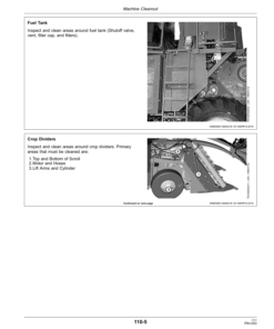 Alternative view of John Deere CH330 Sugar Cane Harvester China Edition Operator's Manual (OMCXT10970)