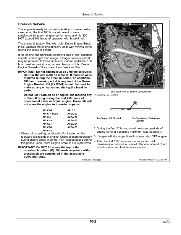John Deere CH330 Sugar Cane Harvester China Edition Operator's Manual (OMCXT10970) - Image 3