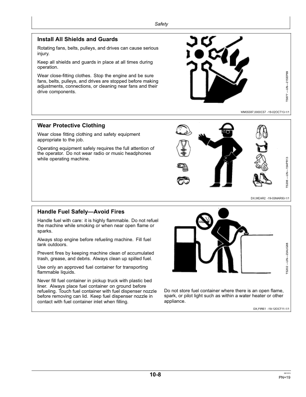 John Deere CH330 Sugar Cane HarvestersExport Edition (1610010-) Operator's Manual (OMCXT16906) - Image 3