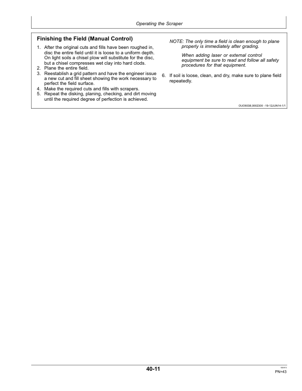 John Deere 1510D C, 1812D C, 1814D C& 2112D C ScrapersExport Edition (16000- ) Operator's Manual (OMCXT18326) - Image 2