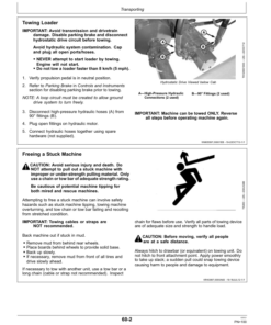 Alternative view of John Deere 2254 Loader (Export) (121500-) Operator's Manual (OMCXT18830)