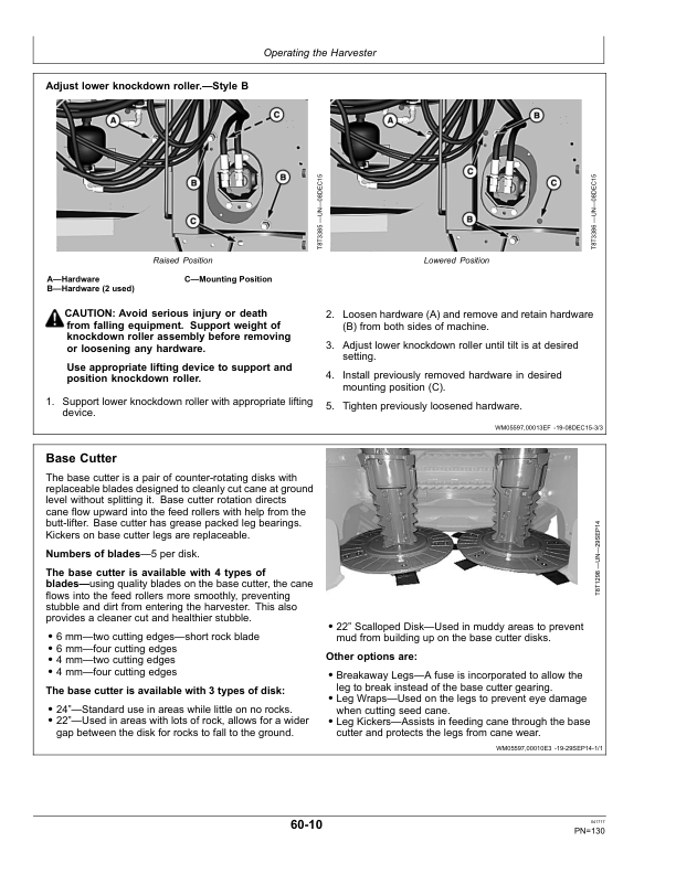 John Deere CH570 & CH670 Sugar Cane Harvesters Operator's Manual (OMCXT20713) - Image 2