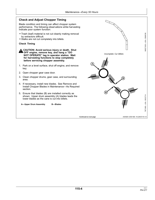 John Deere CH570 & CH670 Sugar Cane Harvesters Operator's Manual (OMCXT24229) - Image 3
