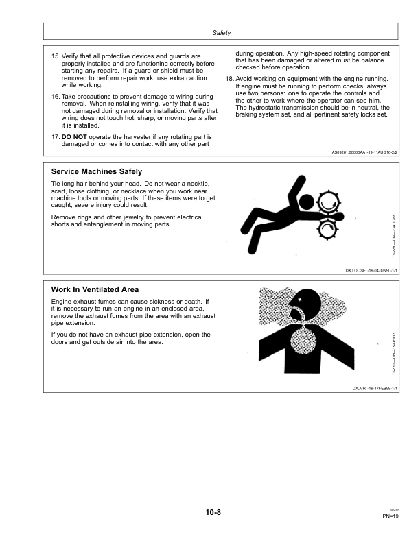 John Deere CH570 & CH670 Sugar Cane Harvesters Operator's Manual (OMCXT24644) - Image 2