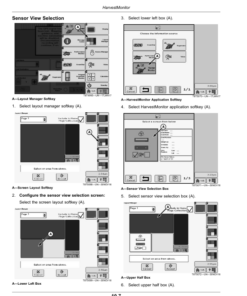 Alternative view of John Deere HarvestMonitor Operator's Manual (OMCXT25967)