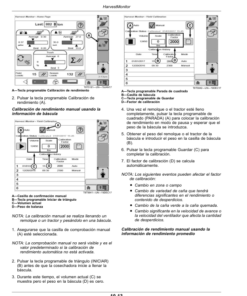 Alternative view of John Deere HarvestMonitor 3520, 3522 Operator's Manual (OMCXT25968)