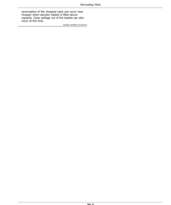 Alternative view of John Deere CH570, CH670 Sugar Cane Harvesters (Manufactured by Thibodaux) Operator's Manual (OMCXT29611)