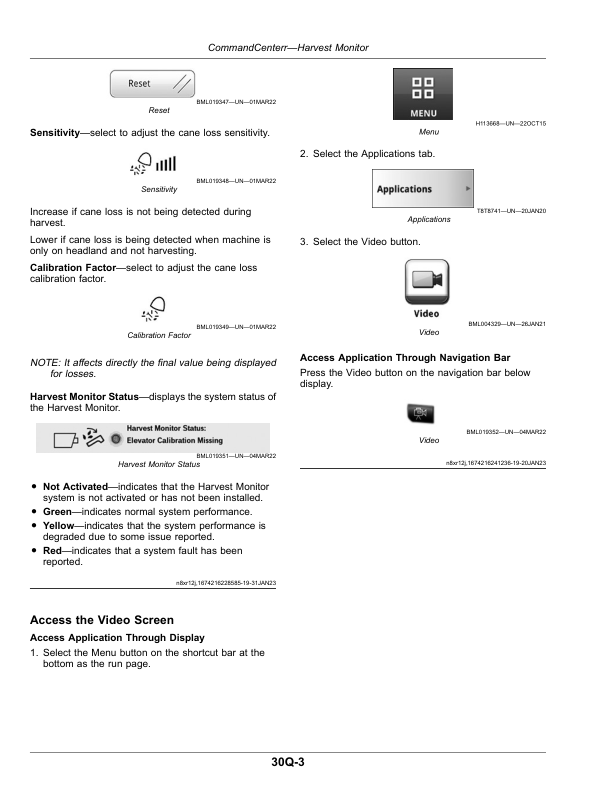 John Deere CH950, CH960 Sugar Cane Harvesters (Worldwide, excluding North America) Operator's Manual (OMCXT31169) - Image 2