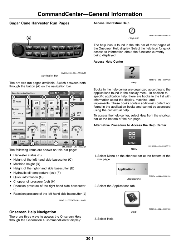 John Deere CH950, CH960 Sugar Cane Harvesters (Worldwide, excluding North America) Operator's Manual (OMCXT31169) - Image 4