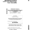 John Deere HMS (Headland Management System)CH570, CH670 Sugar Cane Harvesters Operator's Manual (OMCXT31368)