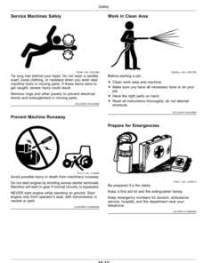 Alternative view of John Deere CH570, CH670 Sugar Cane Harvesters (230001-) (Worldwide Edition) Operator's Manual (OMCXT36012)